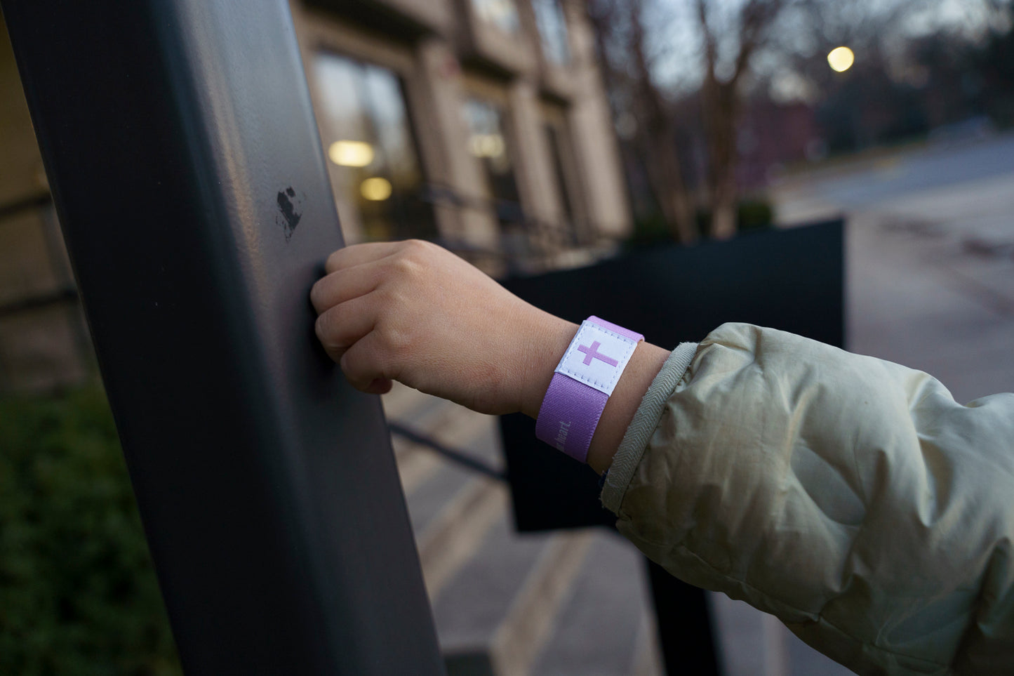 Trust in the Lord. Proverbs 3:5 - Christian NFC Bracelet