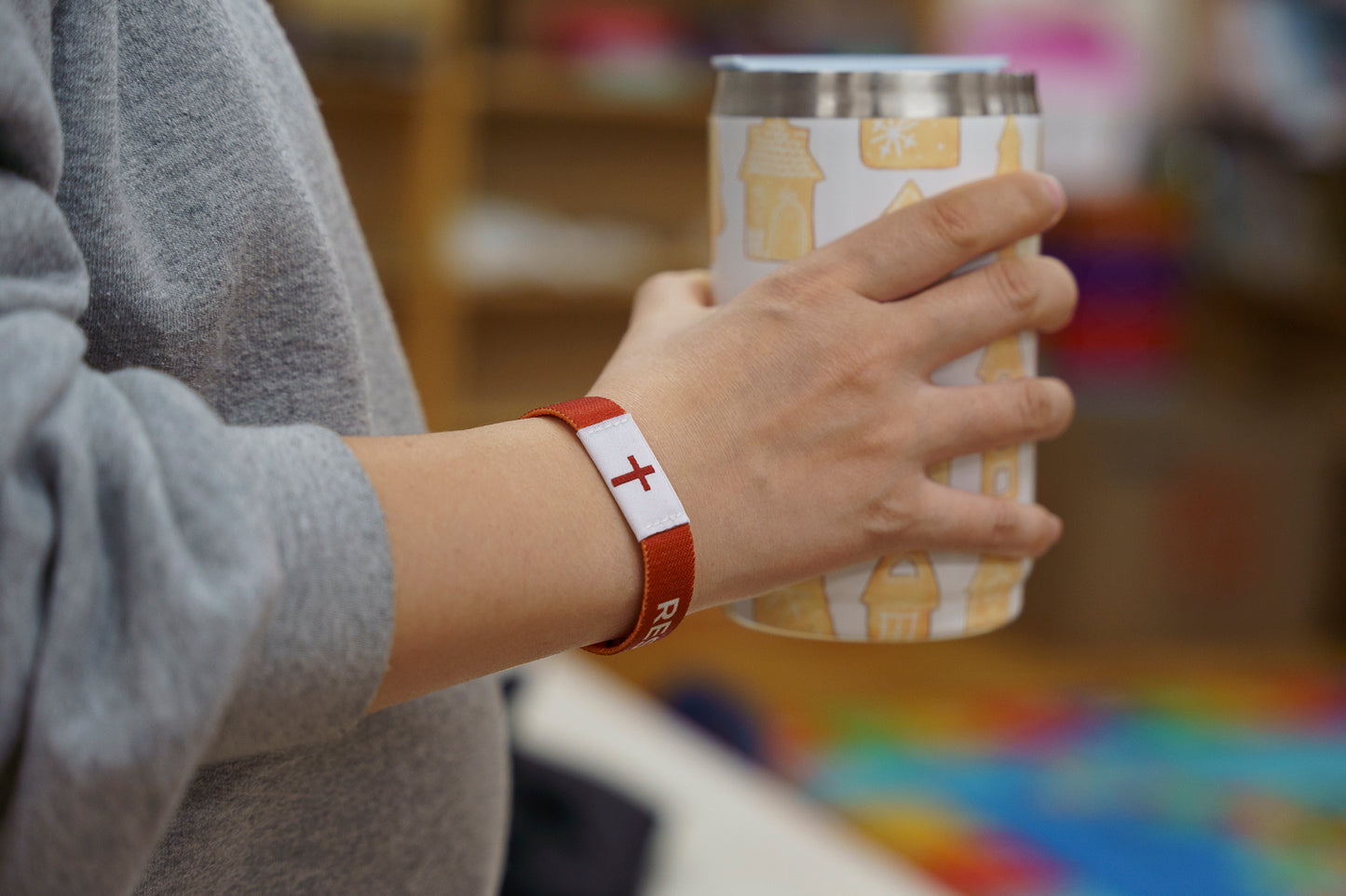 REST. Matthew 11:28 - Christian NFC Bracelet