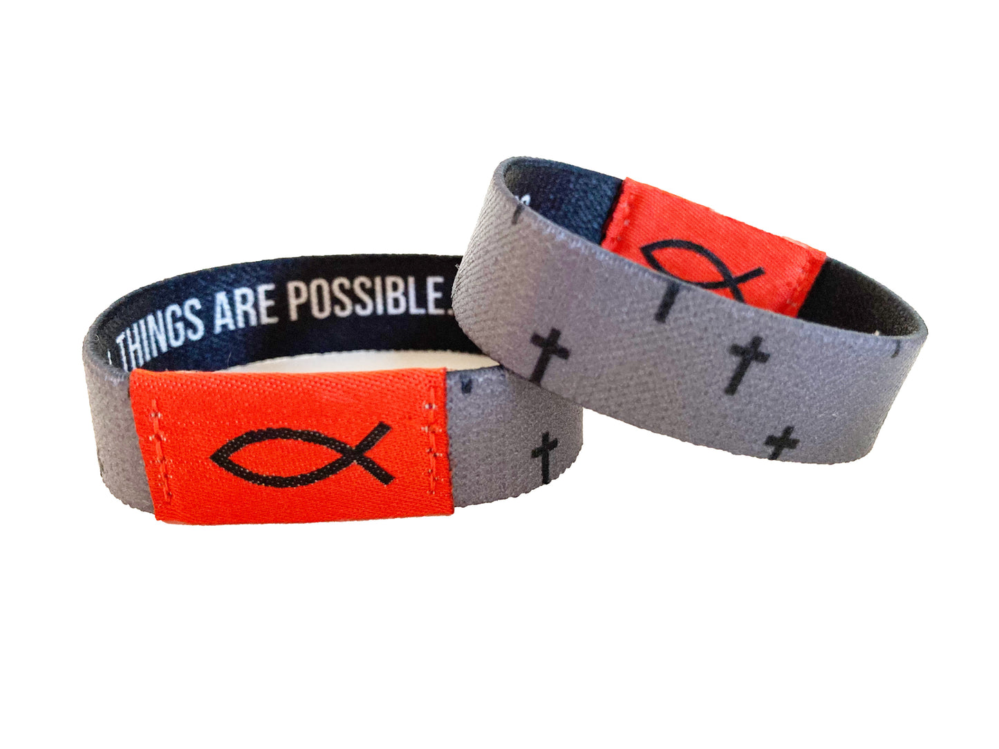 All Things Are Possible. Matthew 19:26 -  Christian NFC Bracelet